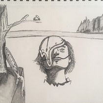 Mi Proyecto del curso: Técnicas de ilustración para desbloquear tu creatividad. Pencil Drawing, and Watercolor Painting project by Rosario Castro - 11.29.2020