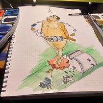My project in The Art of Sketching: Transform Your Doodles into Art course Ein Projekt aus dem Bereich Traditionelle Illustration von Alejandro Serrano - 01.12.2020