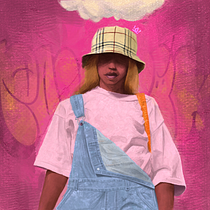 Meu projeto do curso: Retrato pictórico com técnicas digitais. Un progetto di Disegno digitale, Pittura ad olio e Pittura digitale di Éric Kawã Fernandes Teixeira - 02.02.2021