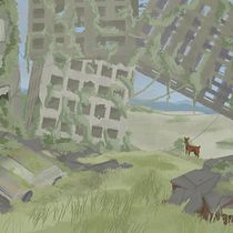 Mi Proyecto del curso: Concept Art: introducción al diseño de escenarios. Un projet de Dessin numérique, Illustration traditionnelle et Illustration numérique de Joaquín Barrales - 30.11.2020
