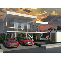 Mi Proyecto del curso: Diseño y modelado arquitectónico 3D con Revit. Projekt z dziedziny  Architektura użytkownika Daniela Pimentel Mejía - 30.11.2020