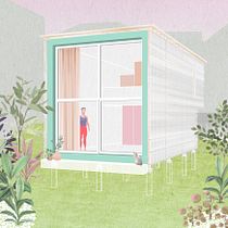 My project in Architectural Visualization Using Digital Collage course. Un projet de Illustration architecturale , et Cinéma de Diana Kubalik - 30.11.2020