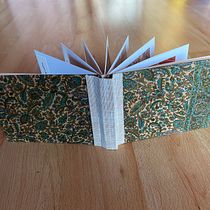 My project in Handmade Binding without Stitches course Ein Projekt aus dem Bereich Buchbinderei von Martine LEMARCHAND - 30.11.2020