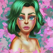 Portrait Practice in Digital Fantasy Portraits with Photoshop course. Digital Illustration, and Traditional illustration project by Klaryssa Nicole Korol - 11.30.2020