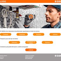 Mi Proyecto del curso: UX: Usabilidad y Experiencia de Usuario - Multiservicios. Un proyecto de UX / UI de Gisela Berrueco Martínez - 30.11.2020