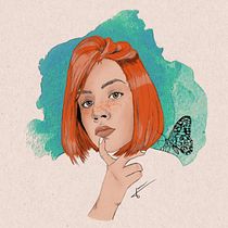 Mi Proyecto del curso: Retrato ilustrado con Procreate @timeline_review. Desenho digital projeto de juanfotogomez - 02.12.2020