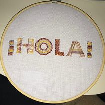 Rheba's project in Embroidered Letters: Thread as a Graphic Tool course. Un projet de Artisanat , et Broderie de Rheba - 30.11.2020