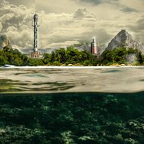 Meu projeto do curso: Matte Painting: criando mundo fotorrealistas. Commercial Photograph project by Kelvin Andrade - 11.30.2020
