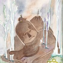 Mi Proyecto del curso: Técnicas de ilustración con acuarela y gouache. Traditional illustration project by Tosca D'Aprile - 12.01.2020