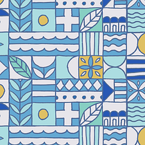 My project in Design of Textile Prints course. Graphic Design project by tsipiwa - 12.11.2020