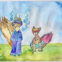 My project in Watercolor Illustration with Japanese Influence course. Un progetto di  di Anastasia Monakhov - 01.12.2020