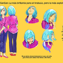 Mi Proyecto del curso: Creación de personajes manga. Comic, and Drawing project by Sandra Elizabeth Jiménez Silva - 12.01.2020