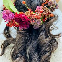 My project in Floral Headpiece: Using Flowers to Create Accessories course.  project by Hegla Duro - 12.01.2020