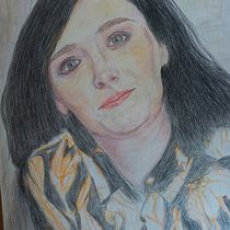 My project in Realistic Portrait with Coloured Pencils course. Drawing project by Leonid Gaisinovitch - 12.02.2020