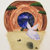Meu projeto do curso: Técnicas de ilustração com aquarela e guache. Traditional illustration, Ink Illustration, Children's Illustration, Painting, and Watercolor Painting project by Julianna Paiva - 12.02.2020