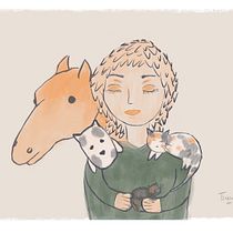 My project in Artistic Illustration: Draw from Your Imagination course. Artistic Drawing project by Marina Tsarkova - 12.02.2020