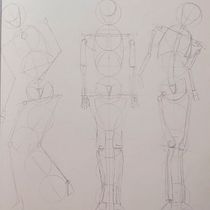 Mi Proyecto del curso: Dibujo anatómico para principiantes Ein Projekt aus dem Bereich Zeichnung von Ehecátl Sauxcóatl - 07.12.2020