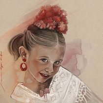 Mi proyecto del curso: Retrato ilustrado con Procreate.  projeto de Juan María Vargas - 02.12.2020