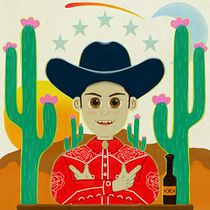 My project in Illustration Techniques and Styles with Procreate course. Digital Illustration, and Traditional illustration project by Mikey Martinez Garcia - 12.02.2020