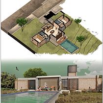 Mi Proyecto del curso: Ilustración digital de proyectos arquitectónicos. Photograph, and Post-production project by oscarmontis17 - 12.03.2020