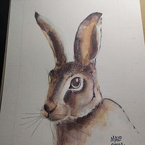 Mi Proyecto del curso: Técnicas experimentales de acuarela para principiantes . Watercolor Painting project by malorierocha - 12.03.2020