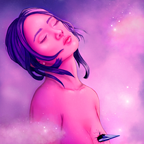 Mi Proyecto del curso: Retratos digitales de fantasía con Photoshop. Portrait Drawing, and Digital Drawing project by pazaldunate0 - 12.04.2020