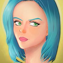 My project in Female Character Portraits in Procreate course. Projekt z dziedziny Projektowanie postaci użytkownika fabio_registrazioni - 04.12.2020