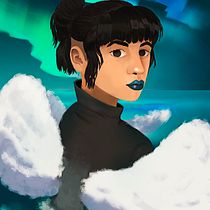 Aurora. Digital Painting project by Hugo R. Rocha - 12.04.2020