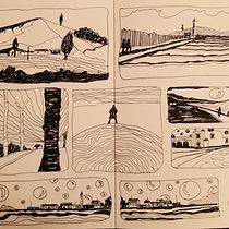 My project in Inking Techniques for Comics and Illustration course. Ink Illustration project by Lorenzo Lolli - 12.05.2020