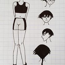 Mi Proyecto del curso: Creación de personajes manga. Manga project by María del Carmen Torres Rico - 01.02.2021