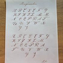 Mi Proyecto del curso: Caligrafía inglesa de la A a la Z  . Calligraph project by Lili Vargas - 02.03.2021