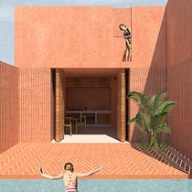 My project in Architectural Visualization Using Digital Collage course. Un projet de Illustration architecturale de f.kapfinger - 06.12.2020