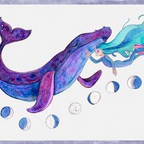 My final project. :). Traditional illustration, and Watercolor Painting project by Mari Bertolin - 12.06.2020