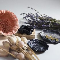 Jewlery Dishes - course Ceramics at Home for Beginners Ein Projekt aus dem Bereich Keramik von agatapilip - 06.12.2020
