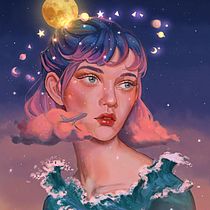 My project in Digital Fantasy Portraits with Photoshop course. Digital Painting project by Wojciech Przybyla - 12.10.2020
