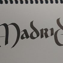 Mi Proyecto del curso: Caligrafía uncial para principiantes. Een project van Kalligrafie van psiana_p_m - 06.12.2020