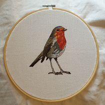 Mi Proyecto del curso: Pintar con hilo: técnicas de ilustración textil. Embroider project by julia.ma1995 - 12.07.2020