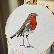 Mi Proyecto del curso: Pintar con hilo: técnicas de ilustración textil. Embroider project by Lorena Moreau - 12.07.2020
