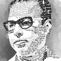 My project in Hand-Drawn Typographic Portrait course. Digital Drawing, and Traditional illustration project by Pradeep Purushothaman - 12.07.2020