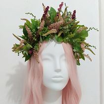 Meu projeto do curso: Coroa de flores silvestres . Arts, Crafts, Accessor, and Design project by soniacoelho - 12.07.2020