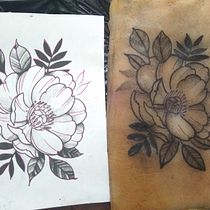 Mi Proyecto del curso: Tatuaje para principiantes. Drawing project by melinadanielagonzalez - 12.07.2020