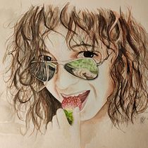 Mi Proyecto del curso: Retrato en acuarela a partir de una fotografía. Drawing, Pencil Drawing, Figure Drawing, Artistic Drawing, Portrait Drawing, Realistic Drawing, Painting, and Watercolor Painting project by e.enriqueh - 12.08.2020