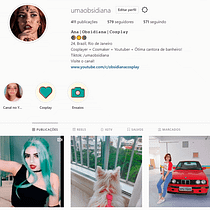 Meu projeto do curso: Estratégias no Instagram para desenvolvimento de marca. Digital Marketing project by umaobsidiana - 12.08.2020