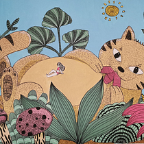 Mi proyecto del curso con tinta y gouache. Un projet de Illustration à l'encre de vannilla859 - 08.12.2020