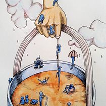 My project in Illustrated Stories: From Idea to Paper course. Editorial Illustration, and Traditional illustration project by Dorot Draws - 01.29.2021