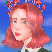 Mi Proyecto del curso: Retratos digitales de fantasía con Photoshop: >Hongos<. Drawing, and Digital Drawing project by noahmdiaz02 - 12.08.2020