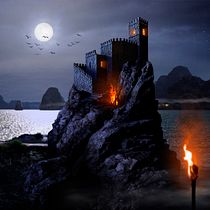 Mi Proyecto del curso: Matte painting cinematográfico. 3D, Photographic Lighting, Digital Illustration, L, and scape Architecture project by Daniel Cifani Conforti - 12.09.2020