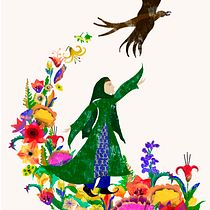 My project in Flat Illustration with Photoshop course . Digital Illustration project by Albina Omarova - 12.09.2020