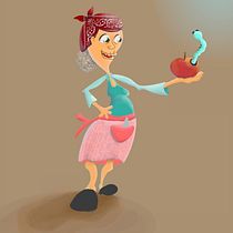Mi Proyecto del curso: Pintura digital de personajes: ilustra con luz y color. 3D projeto de veriana - 09.12.2020