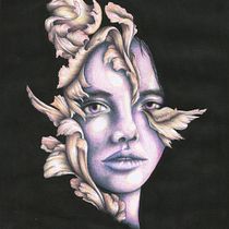 Mi Proyecto del curso: Retrato creativo en claroscuro con lápiz. Un projet de Illustration traditionnelle de suiton933 - 09.12.2020